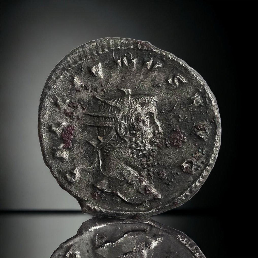Imperio romano. Galieno (253-268 e. c.). Antoninianus Rome - Rare #1.2