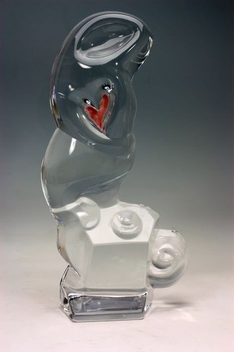 Glasfabriek Leerdam - Γλυπτό, Sim Sa la Bim - 26.5 mm - Κρύσταλλο - 1998 #1.0