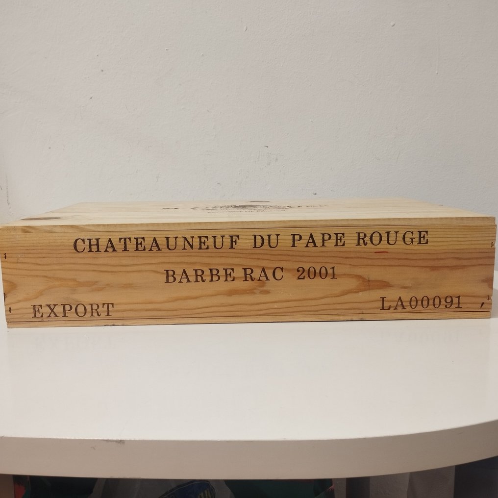 2001 M. Chapoutier, Barbe Rac - Châteauneuf-du-Pape - 6 Bottiglie (0,75 L) #2.1