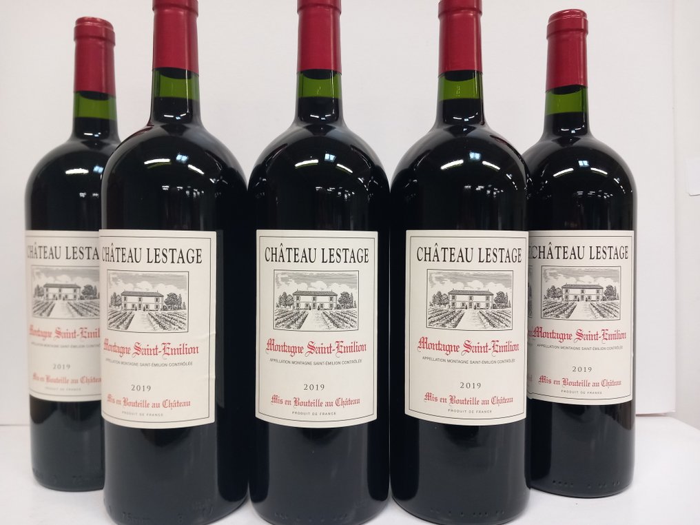 2019 Château Lestage - 蒙塔涅-聖埃美隆 - 5 馬格南瓶 (1.5L) #1.1