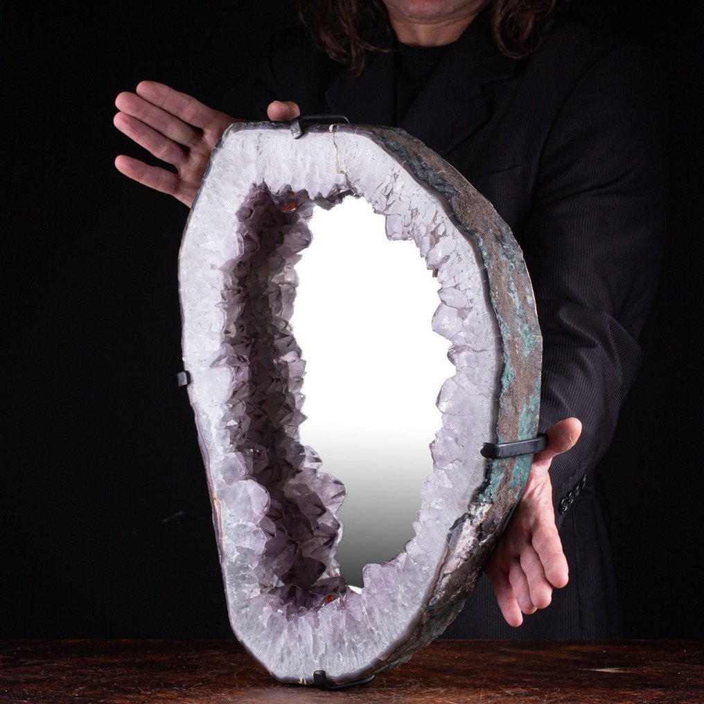 Wonderful - Amethyst Mirror - Height: 486 mm - Width: 375 mm- 11.5 kg #2.1