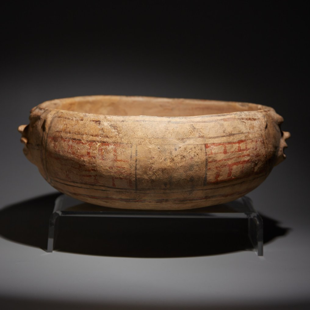 哥斯大黎加尼科亞-瓜納卡斯特 Terracotta 碗。西元11-16世紀。 27 公分 D。西班牙電子出口許可證。 #2.1