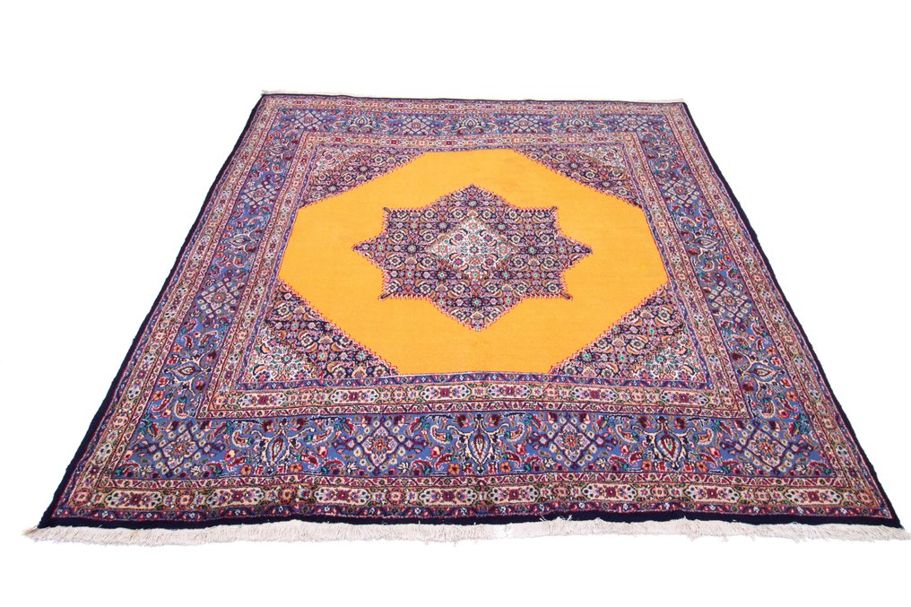 Eredeti perzsa szőnyeg Moud highland gyapjú - Szőnyeg - 210 cm - 206 cm #2.2