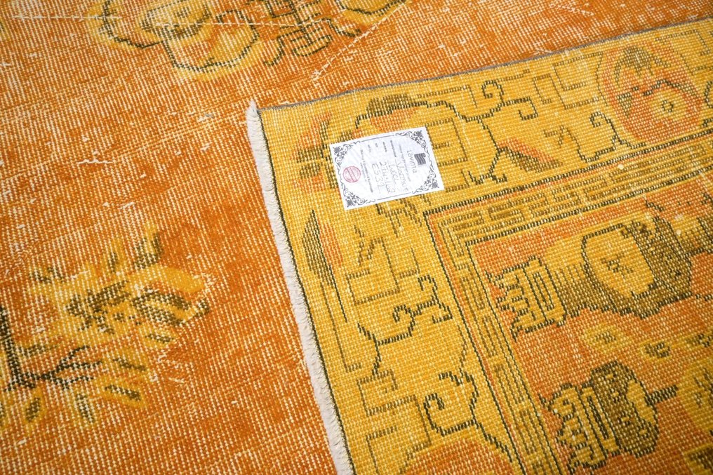 黄橙复古 √ 证书 √ 洁净如新 - 小地毯 - 274 cm - 162 cm #3.2