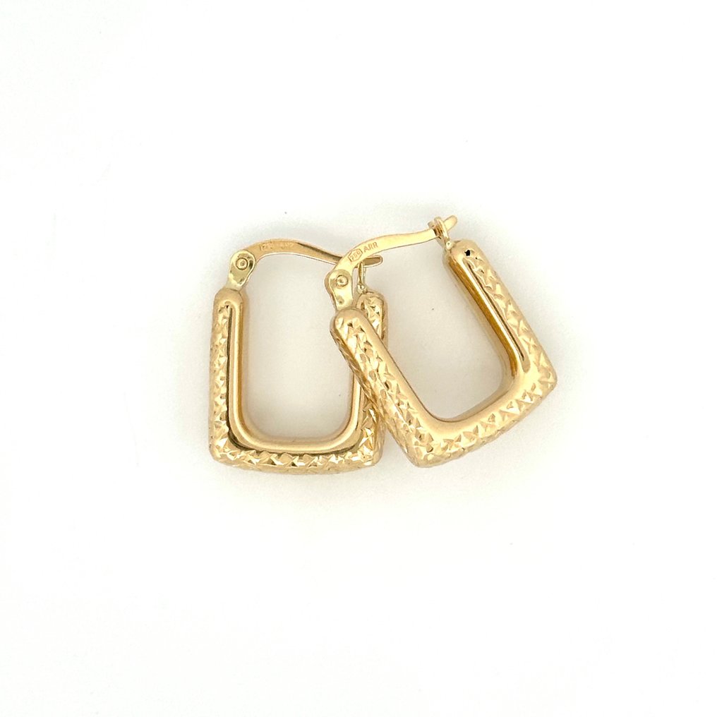 Handmade - Pendientes - Geometric - 2.1 g - 18 quilates Oro amarillo #2.1