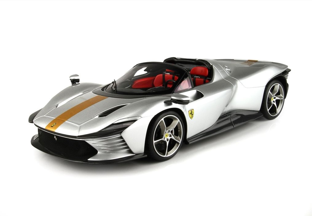 BBR 1:18 - 模型汽车 -Ferrari SP3 Daytona Argento Nurburgring - 限量系列 - 24 件 #3.2