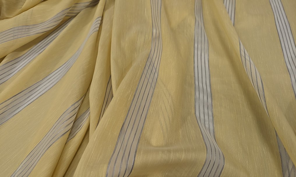 	 Taglio Tendaggio in misto lino Miglioretti - 660 x 330 cm - - Tessuto per tende  - 660 cm - 330 cm #2.1