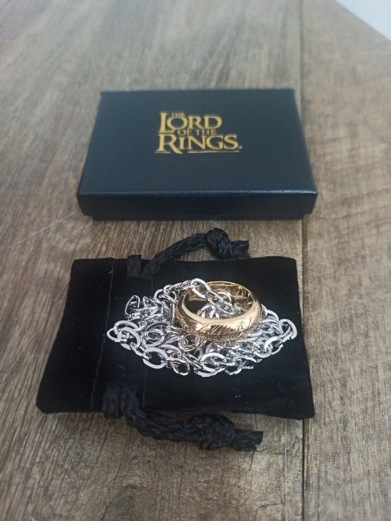 Lord of the Rings -  - 電影道具 金镀版一戒（全新状态） #1.0