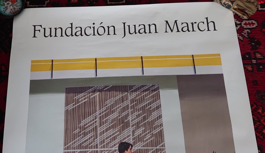 David Hockney, after - David Hockney ,Fundación Juan March 1992, exposición - Lata 90. #2.1