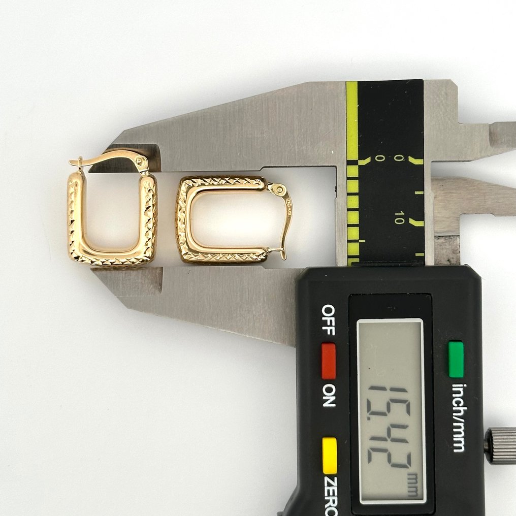 Handmade - Pendientes - Geometric - 2.1 g - 18 quilates Oro amarillo #4.3