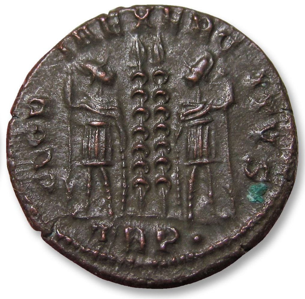Romeinse Rijk. Constantius II as Caesar. Follis Treveri (Trier) mint, 1st officina circa 330-331 A.D. - mintmark TRP• - #1.2