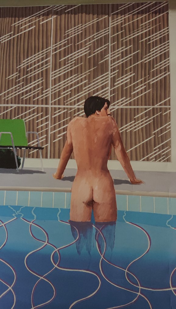 David Hockney, after - David Hockney ,Fundación Juan March 1992, exposición - Lata 90. #4.3