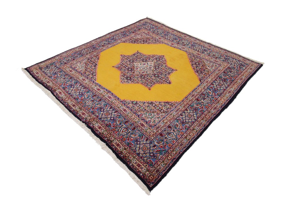 Eredeti perzsa szőnyeg Moud highland gyapjú - Szőnyeg - 210 cm - 206 cm #2.1