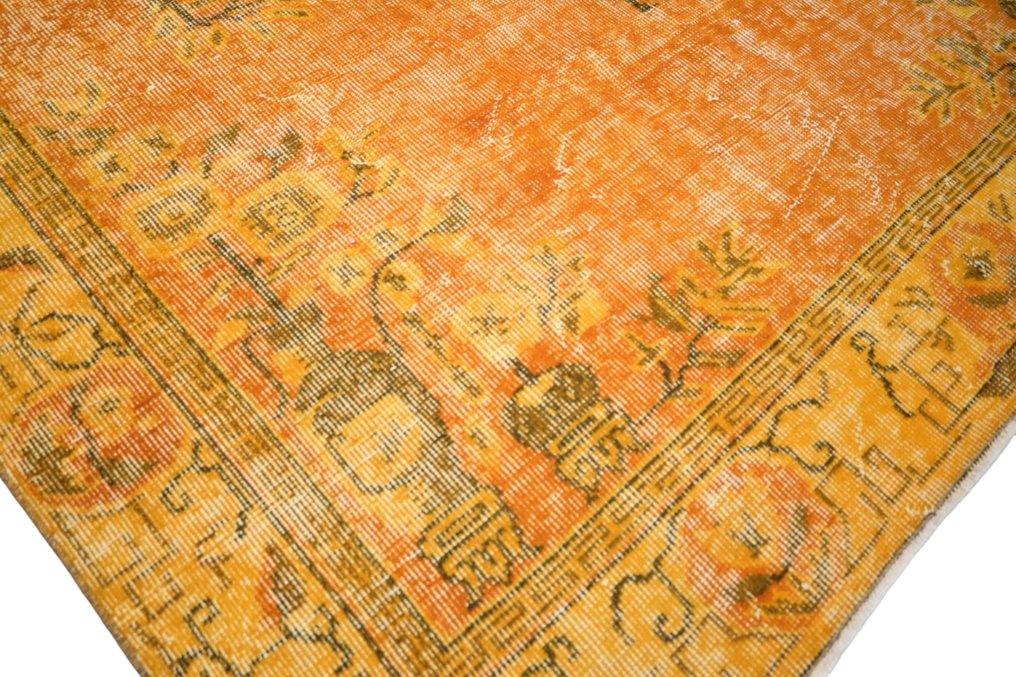 黄橙复古 √ 证书 √ 洁净如新 - 小地毯 - 274 cm - 162 cm #2.2