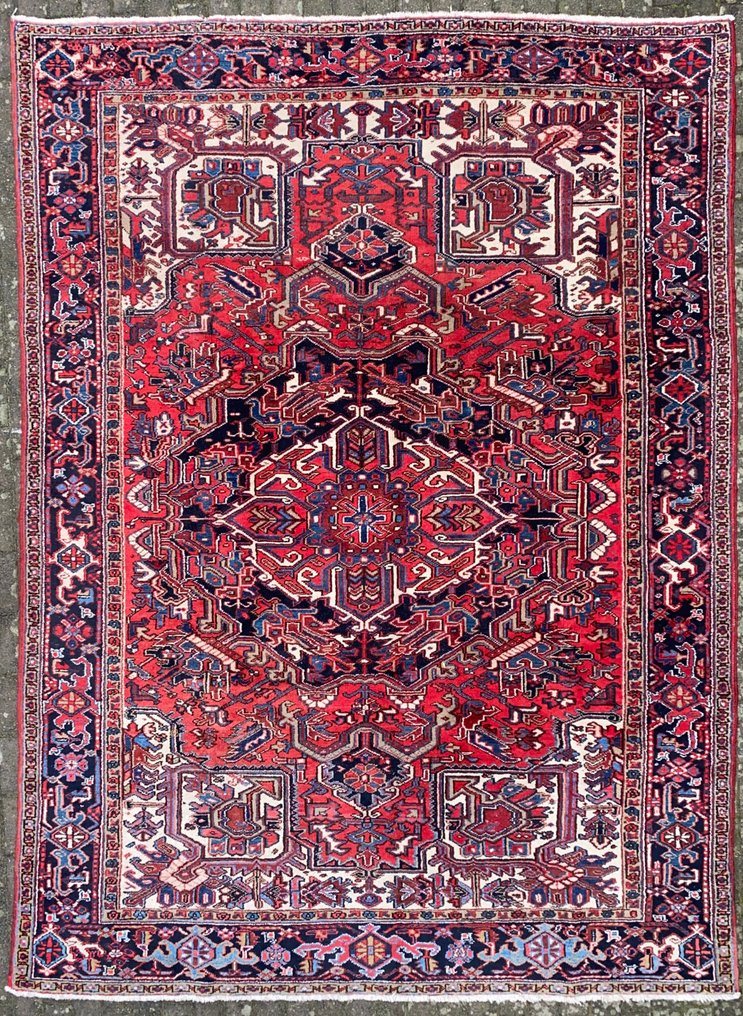 Antique Heriz - Carpet - 328 cm - 243 cm #1.2