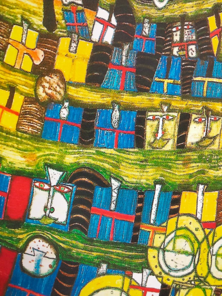 HUNDERTWASSER - Venus Ciega en Babel - Big Size XL #3.2