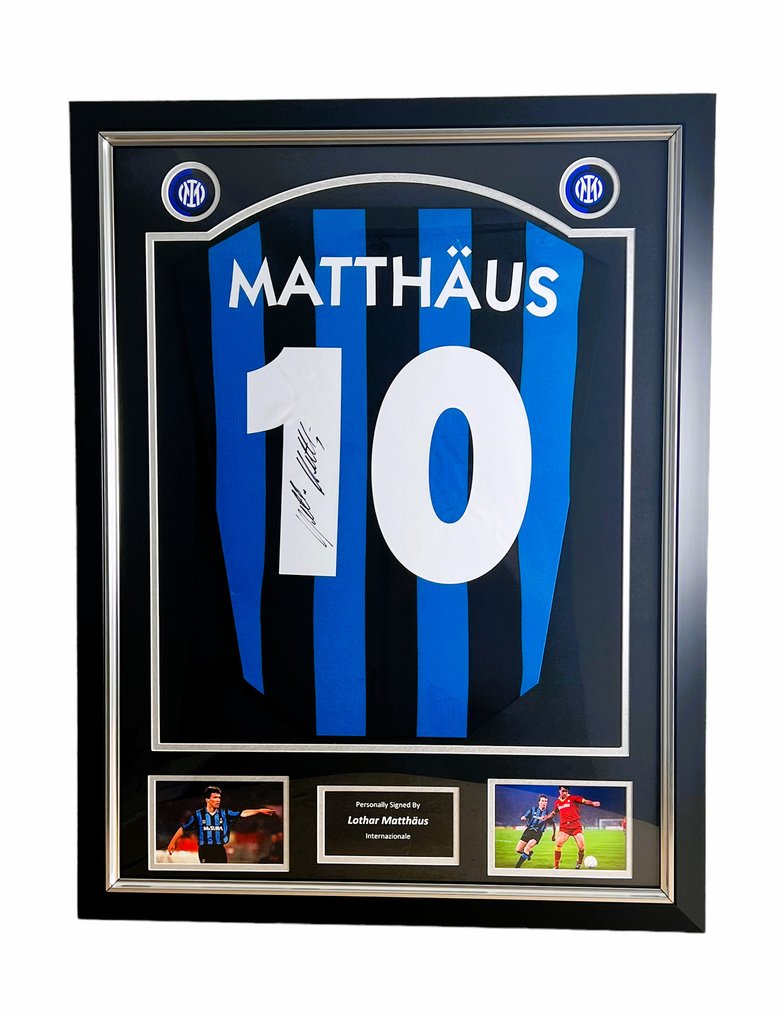 Inter Milan - Europæiske fodboldliga - Lothar Matthäus - Basketballtrøje #2.1