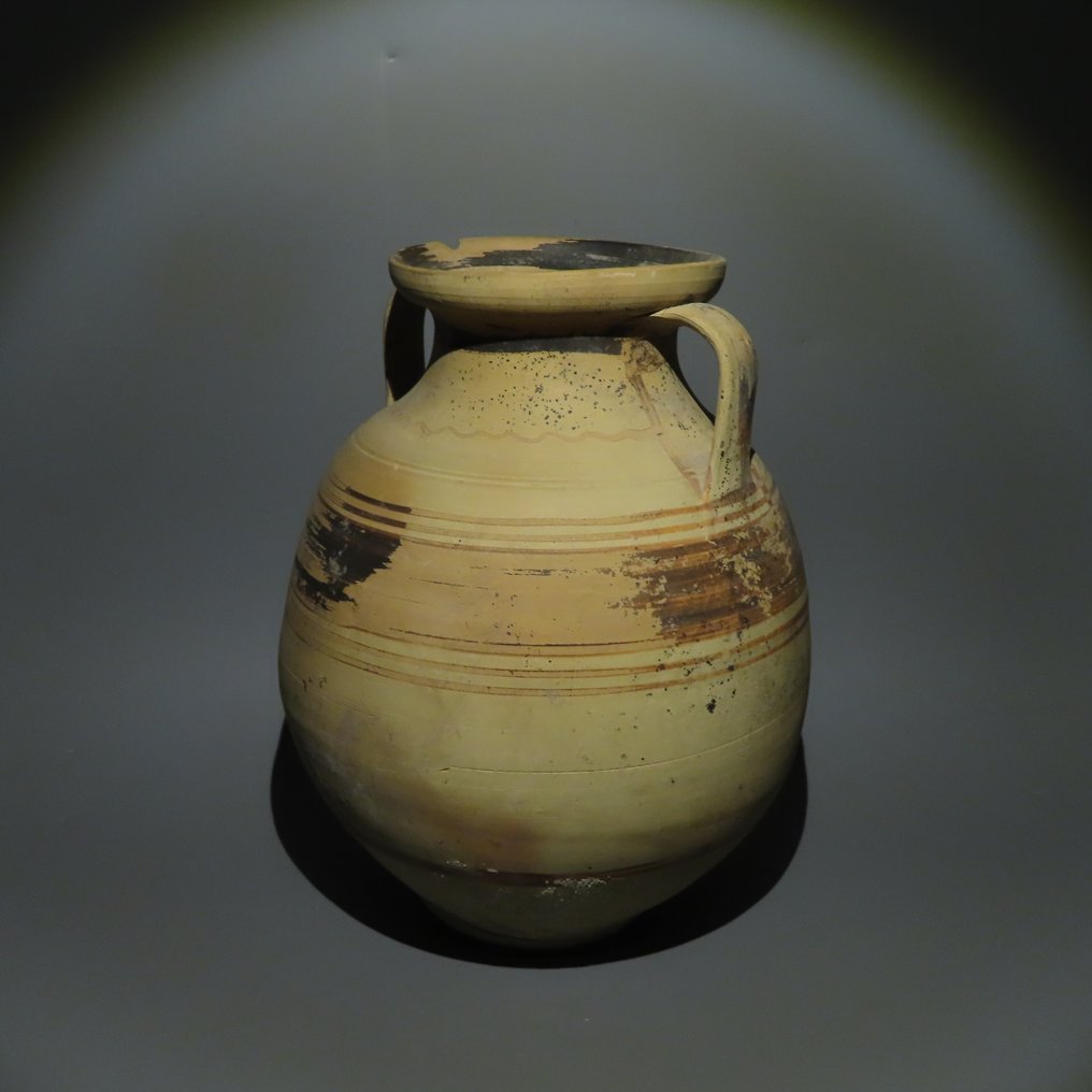 Antikens Grekland Keramik Pelike. 4:e århundradet f.Kr. 29 cm Höjd #1.2