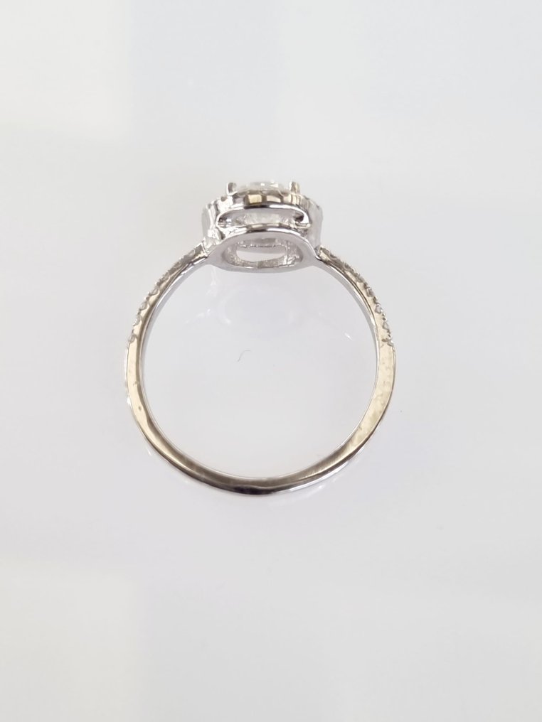 Cocktail-ring Vittguld Diamant #3.1