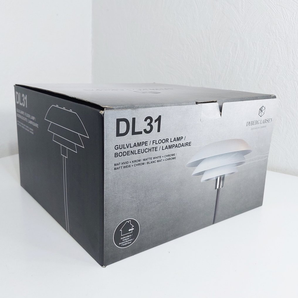 Dyberg Larsen - Thomas Dyberg Larsen - Floor lamp - DL31 - White version - Metal - No Reserve #3.2