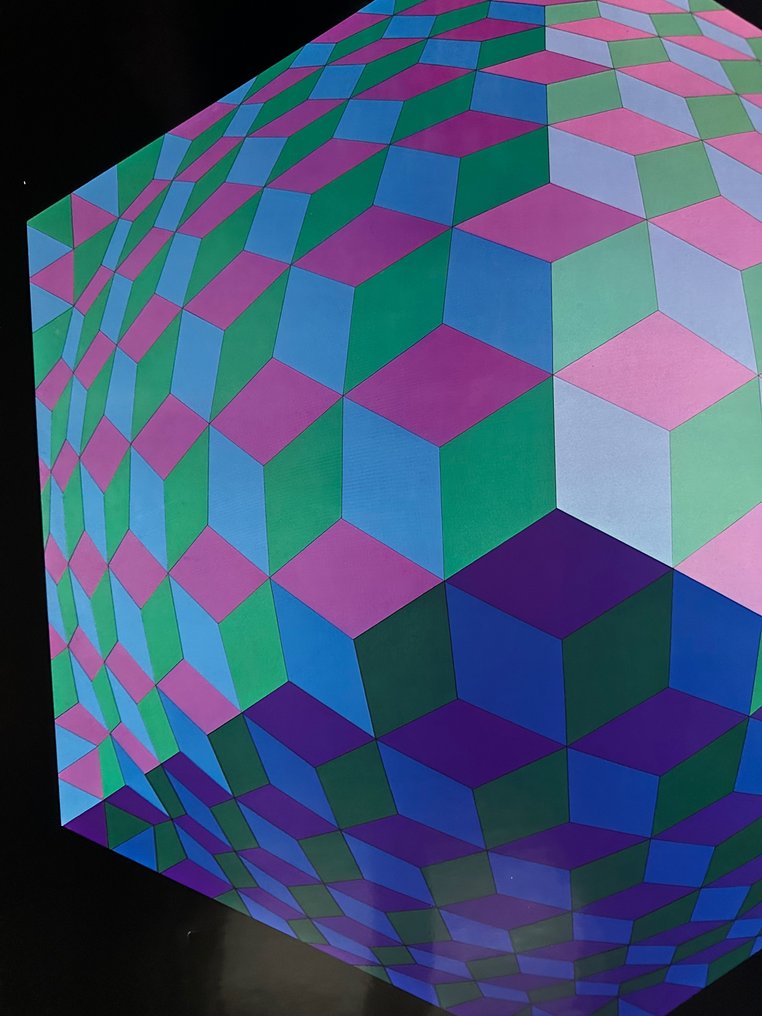 Victor Vasarely (1906-1997) - HAT-LEG #4.3