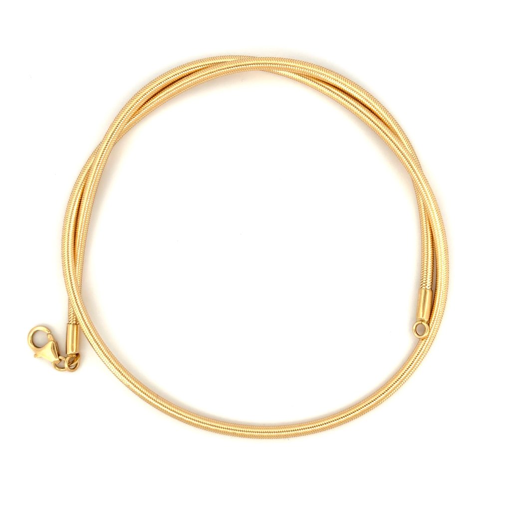 Handmade - Nyaklánc - Flexible - 3.5 g - 18 kt. Sárga arany #1.0