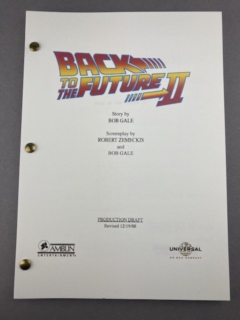 Back to the Future Part II - Michael J. Fox and Christopher Lloyd - Universal Pictures #1.0