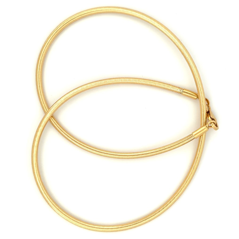 Handmade - Nyaklánc - Flexible - 3.5 g - 18 kt. Sárga arany #4.3