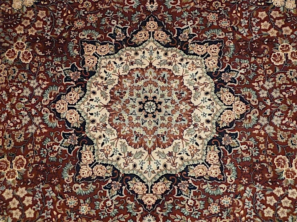 Kashan com seda - Carpete - 366 cm - 275 cm #4.3