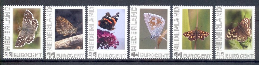 Olanda 2008 - Seria completă despre fluturi în Țările de Jos. #1.0