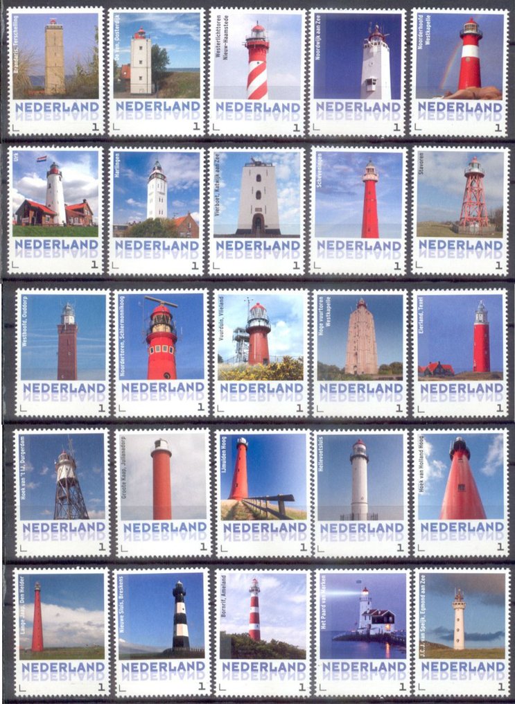 Alankomaat 2014 - Majakat Alankomaissa: koko sarja. #1.0