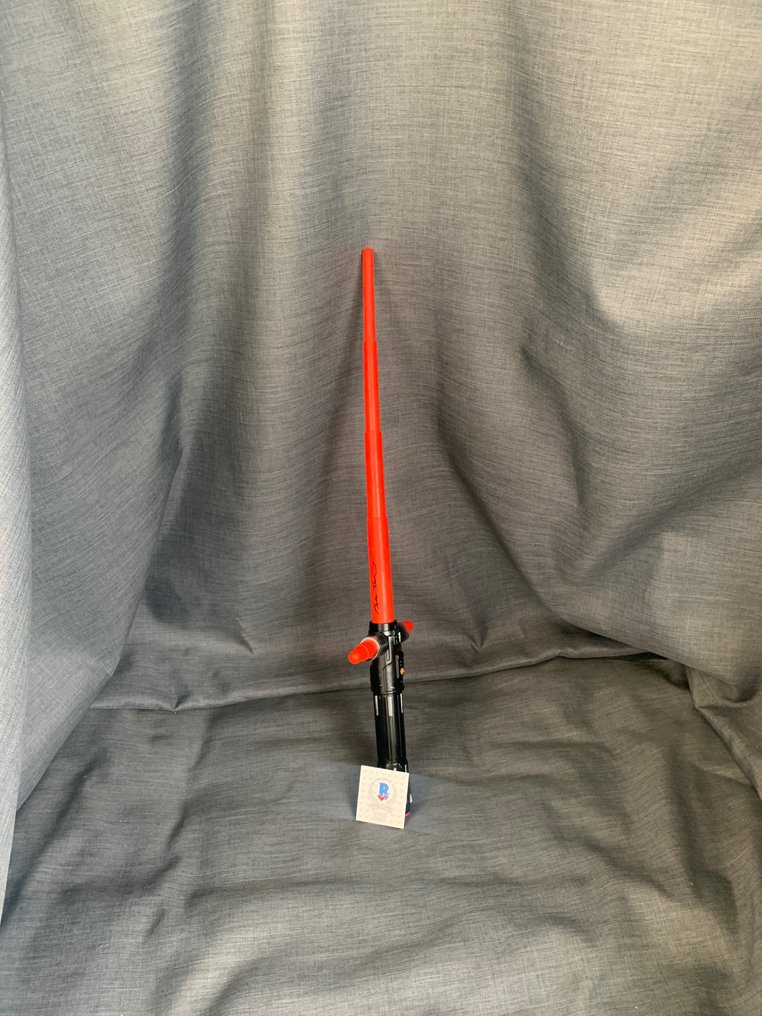 Star Wars Episode VII: The Force Awakens - Lightsaber, signed by Adam Driver (Kylo Ren/Ben Solo) - with Beckett Certificate #1.0