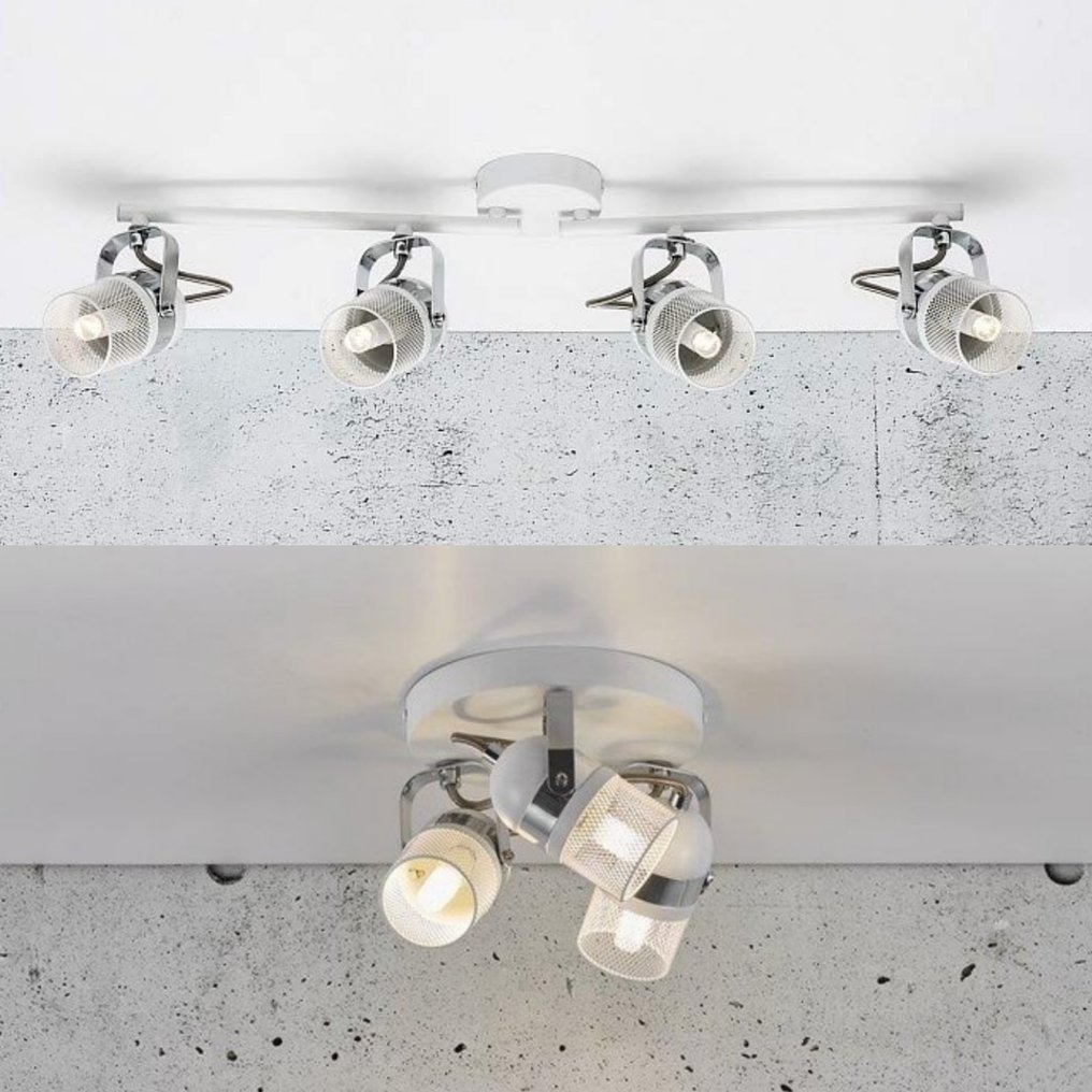 Nordlux - Ceiling lamp (2) - Agnes - Rondel + 4-Spot - Metal #1.0