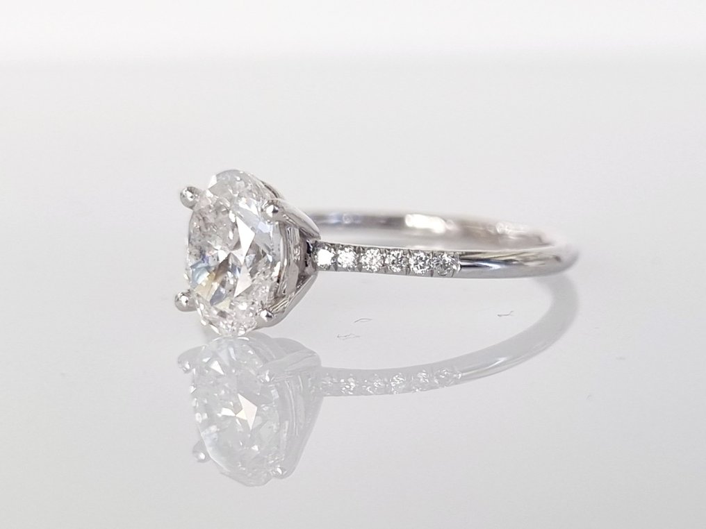 Forlovelsesring Hvidguld Diamant #2.1