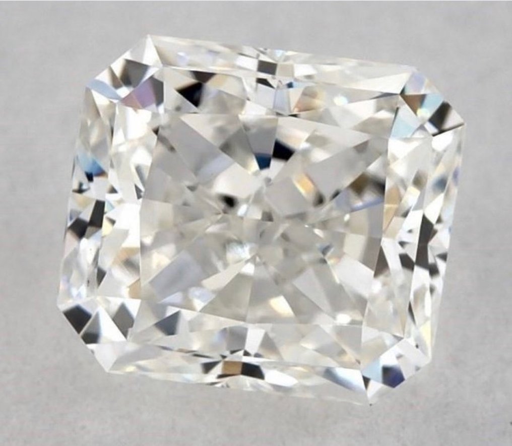 1 pcs Diamant  (Natural)  - 0.70 ct - Radiant - H - VVS1 - Gemological Institute of America (GIA) #1.1