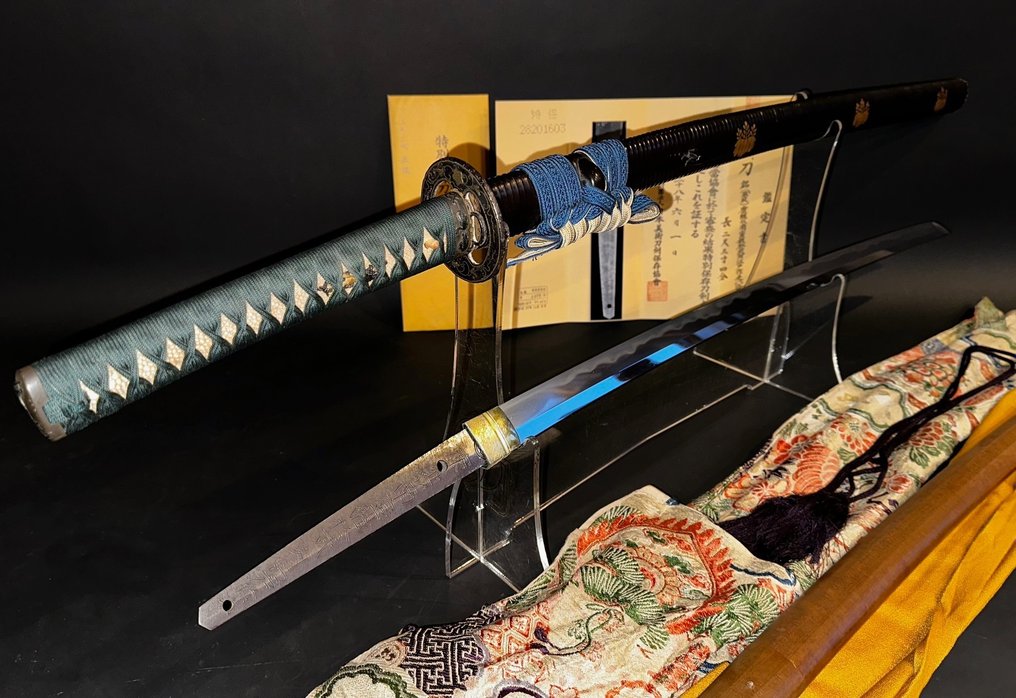 Sverd - Yasutsugu - Japan - Japansk samurai-sverd #3.1
