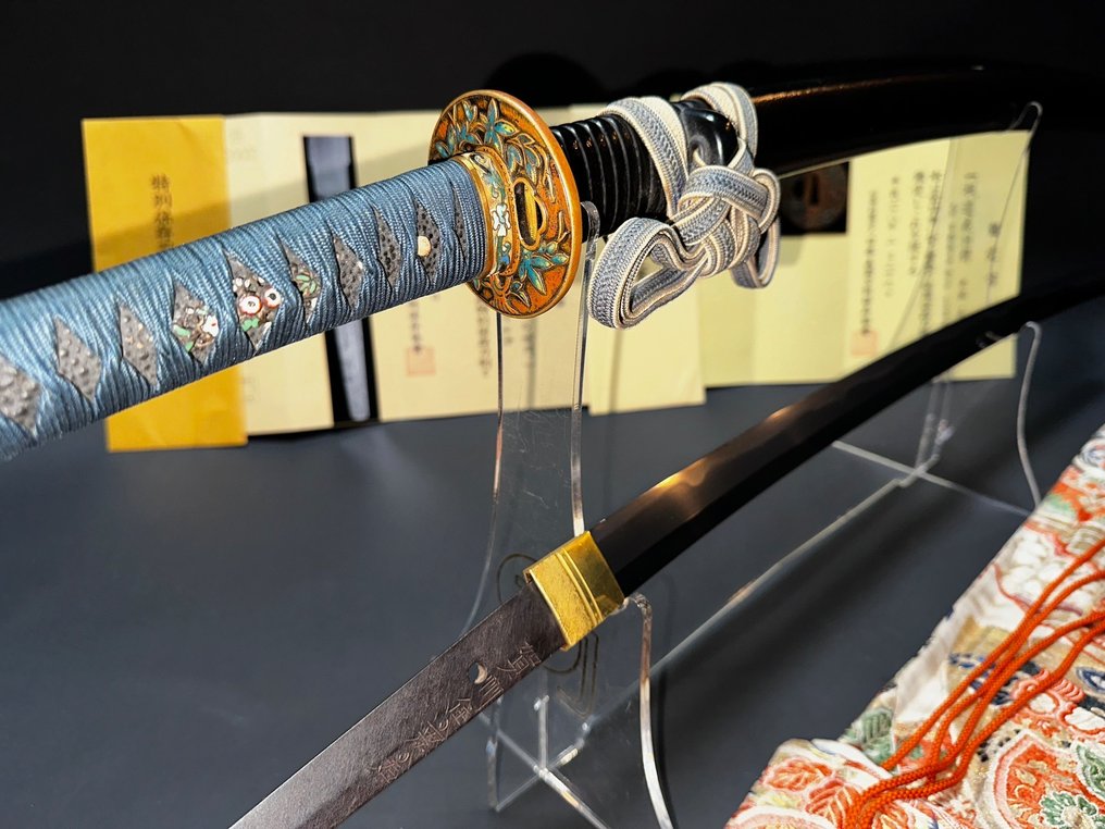 Schwert - Kasyu Ju Kanewaka - Japan - mittlere Edo-Zeit #1.1