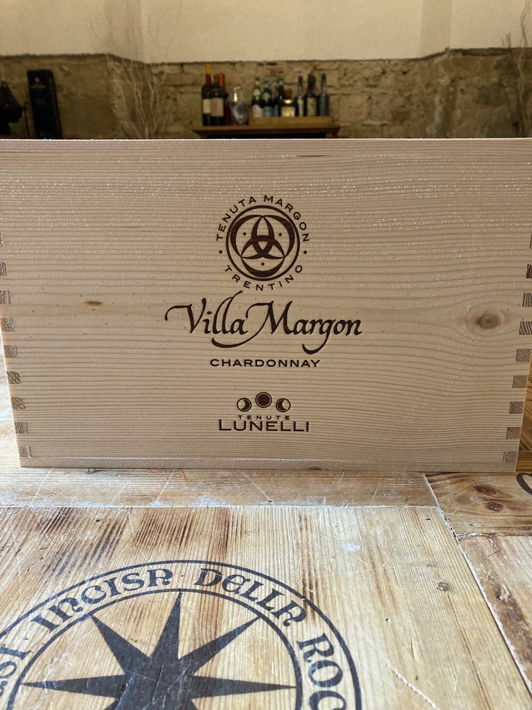 2021 Tenute Lunelli, Chardonnay Villa Margon - Τρεντίνο-Άλτο Άντιτζε - 6 Bottles (0.75L) #1.0