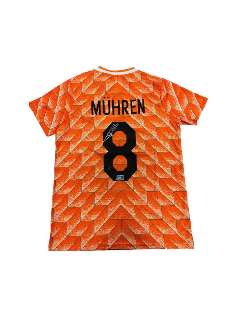 Nederland - Världsmästerskap i fotboll - Arnold Muhren - Fotbollströja #1.1