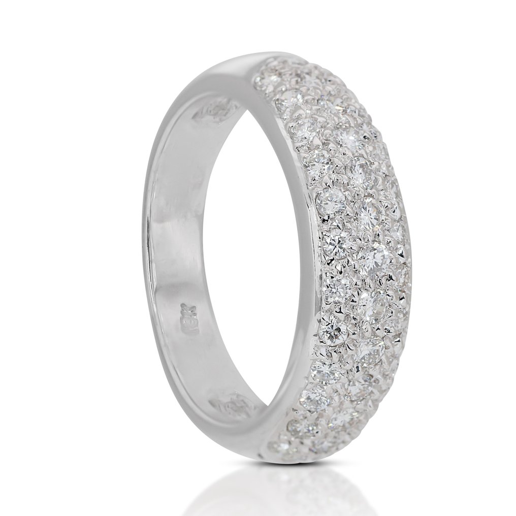 Ring Hvidguld Diamant  #1.1