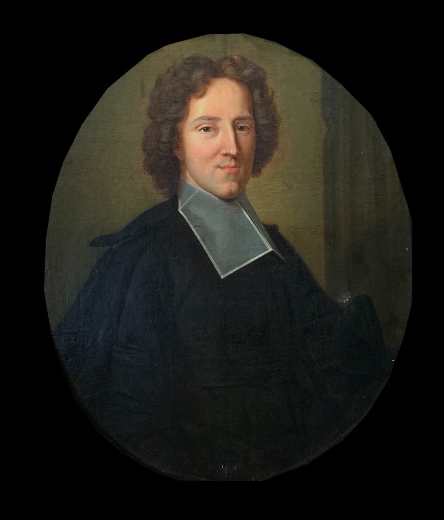 Hyacinthe Rigaud (1659-1743), 歸屬於 - Portrait de Monsieur Jean-Paul Bignon, Abbé de Saint Quentin #3.2