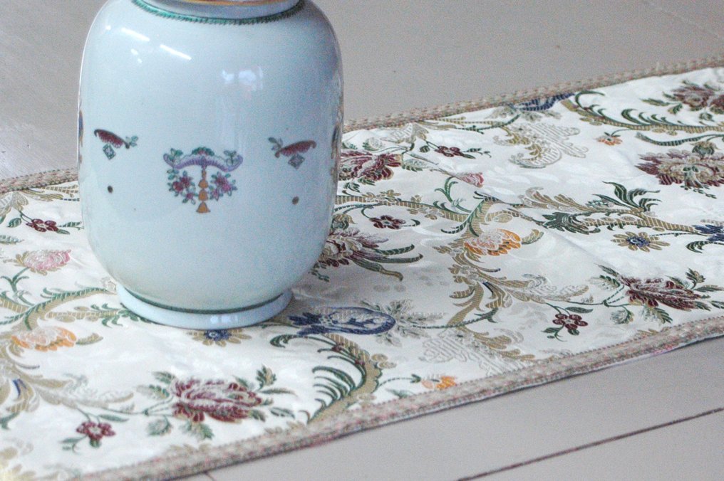 San Leucio 1789 - Giardino 絲綢桌布桌布 - 枱布  - 136 cm - 45 cm #2.2