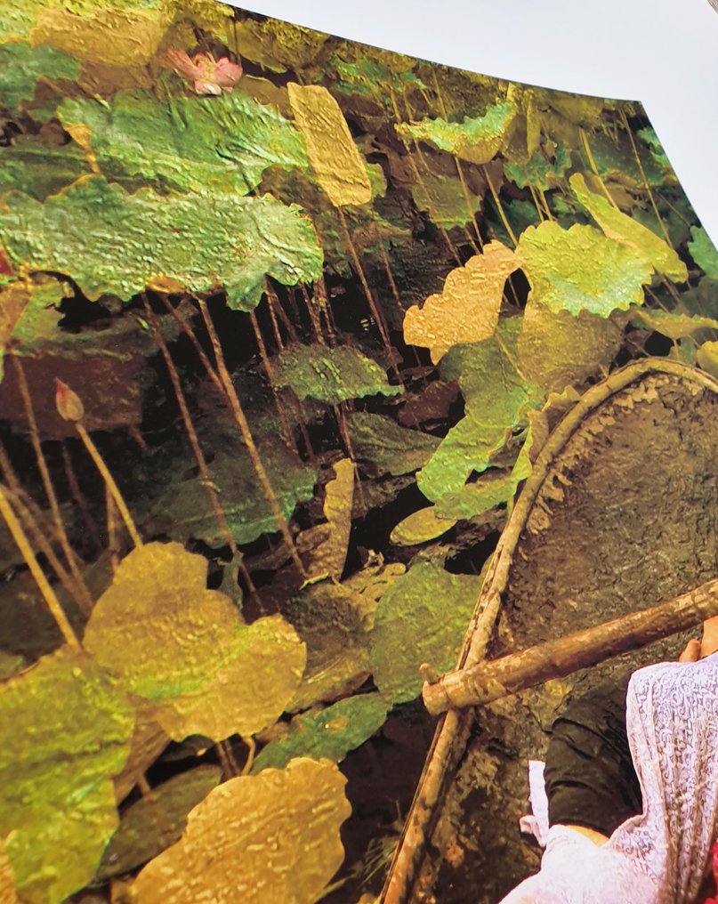 Viet Ha Tran - The Golden Lotus Lake - XL - 197th Annual Exhibition Royal Scottish Academy #3.2