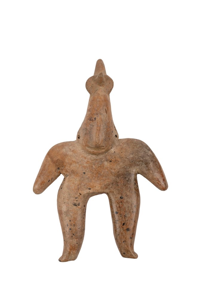 precolumbian. Colima Figurină mare în picioare - Cu licență de import spaniolă figura #2.1