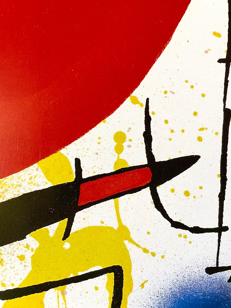 Joan Miró (after) - "Litographie I "(1972) - década de 1990 #4.3