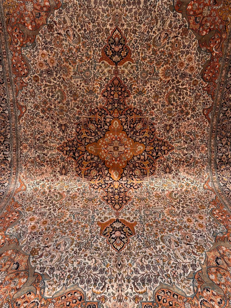 Unik som ny XXXL silk Ghoum - Tæppe - 410 cm - 277 cm #2.1
