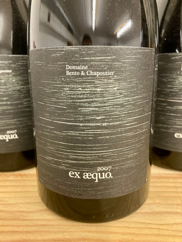 2007 Domaine Bento & Chapoutier - Quinta do Monte d'Oiro, Ex Aequo - 里斯本 - 3 Bottles (0.75L) #1.0