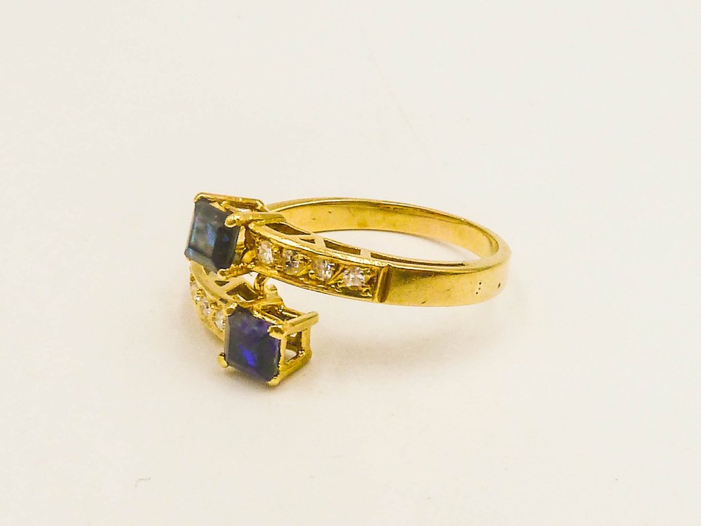 Ring - 18 kt Gelbgold - Diamant #4.3