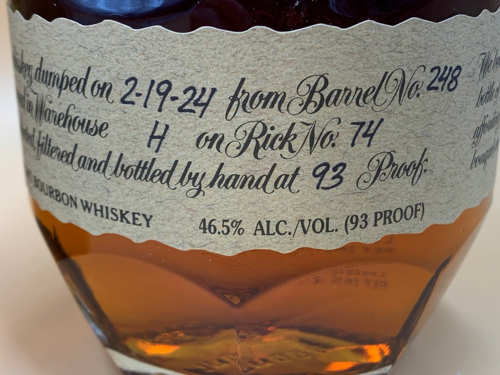 Blanton's Original Single Barrel no. 248 - 93 Proof  - b. 2024  - 70cl #2.1