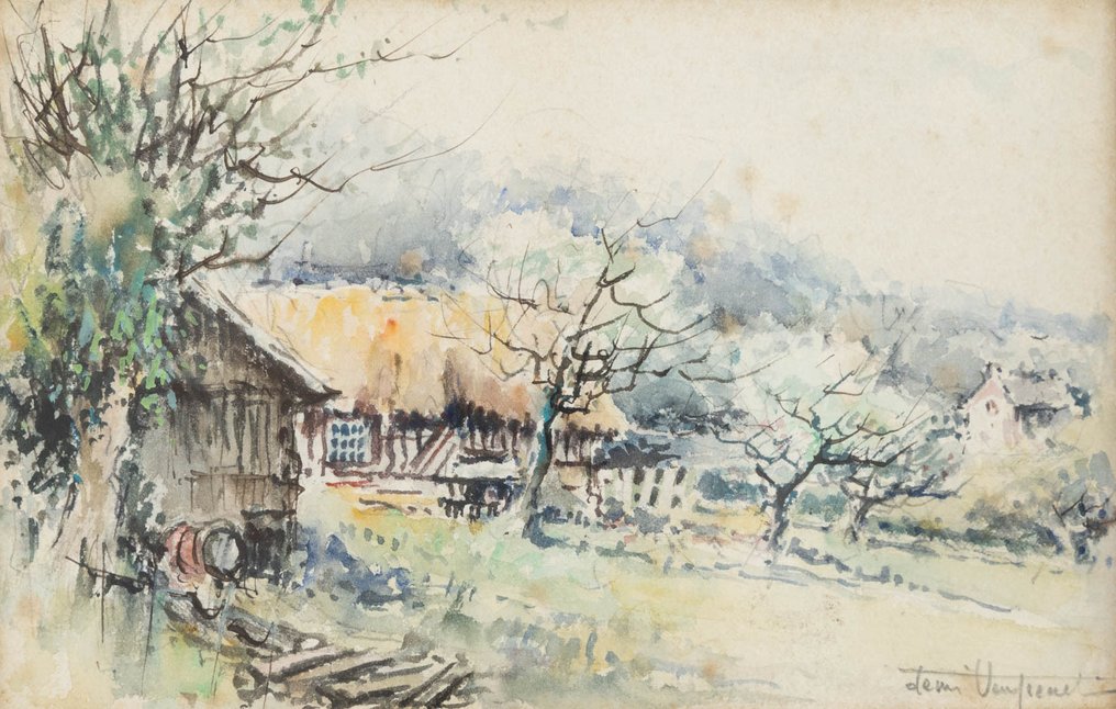 法國學派 (XIX) - La chaumière normande #1.0